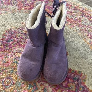Koolaburra by UGG Andrah Short Girls' Winter Boots purple size 4 women’s 6